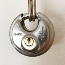 MAKO Mo. 227 - Steel Disc Padlock